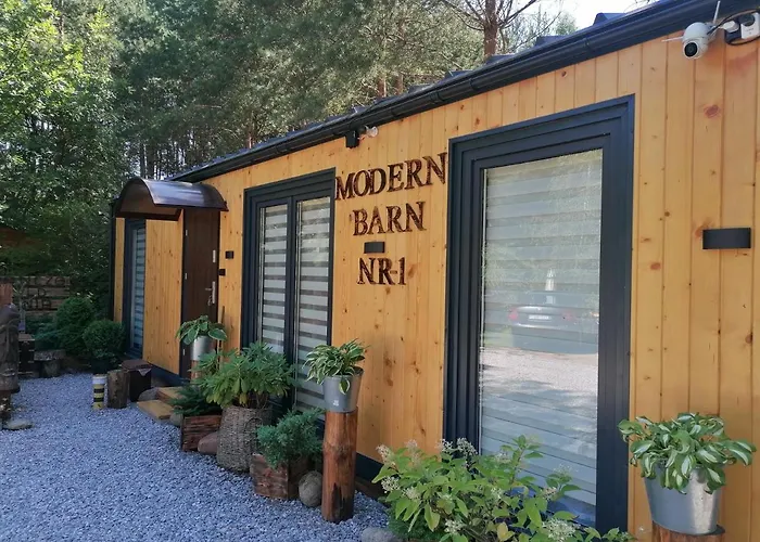 Domek Modern Barn 1 Caloroczny 800M Od Park Wodnego Suntago Ranczo Gold Mania